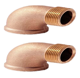 Brass Threaded Tees Elbows