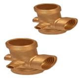 Brass Threaded Tees Elbows